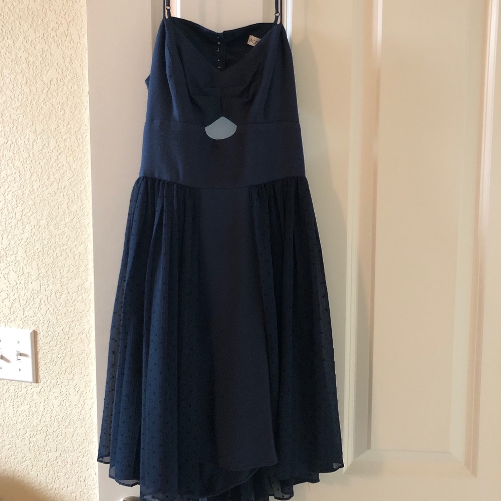 BCBG Navy Blue Cocktail Dress